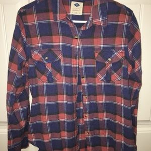 Plaid button up shirt